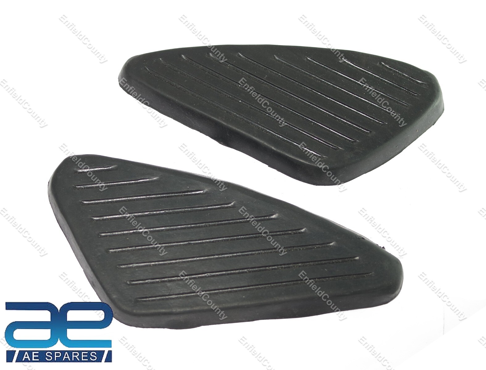 For BSA A10 A50 A65 B40 C15 Petrol Fuel Tank Knee Pad Rubber 1960 - 68 