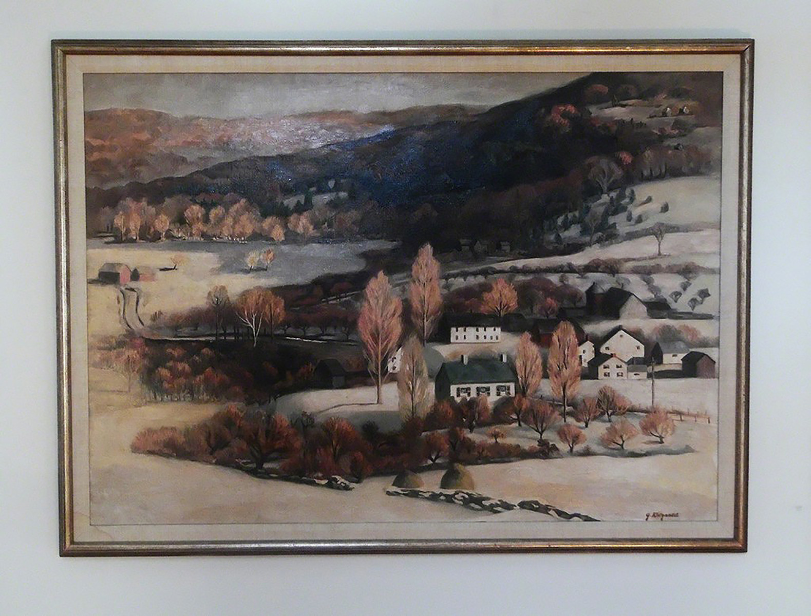 Georgina Klitgaard  Bearsville, New York Landscape