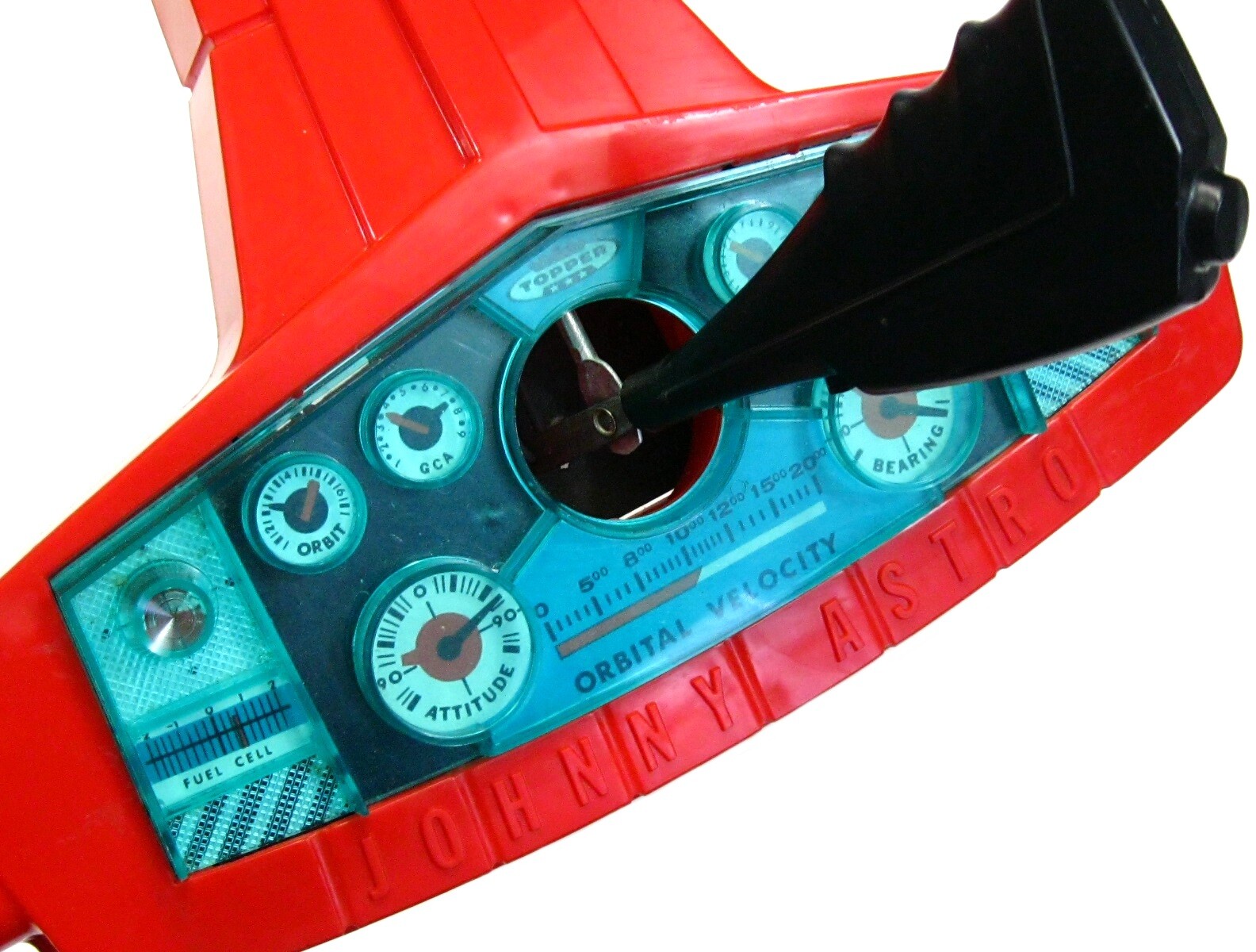 Vintage Topper Johnny Astro Astronaut Space Capsule Flight Control w/Error Box