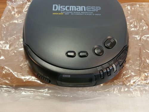 SONY D-242CK Discman Shock Protection Mega Bass Portable CD Player Car Kit inbox