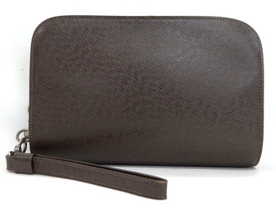 Louis Vuitton Baikal Clutch Second Bag Brown M30188 Taiga Leather 74210368000 h