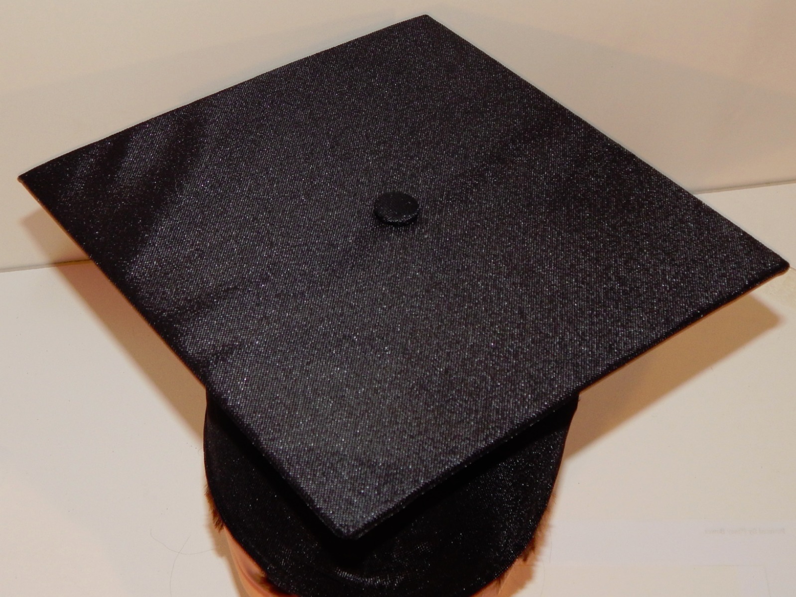 Lot Of 72 Gaspard Black Shiny Graduation Cap Hats School