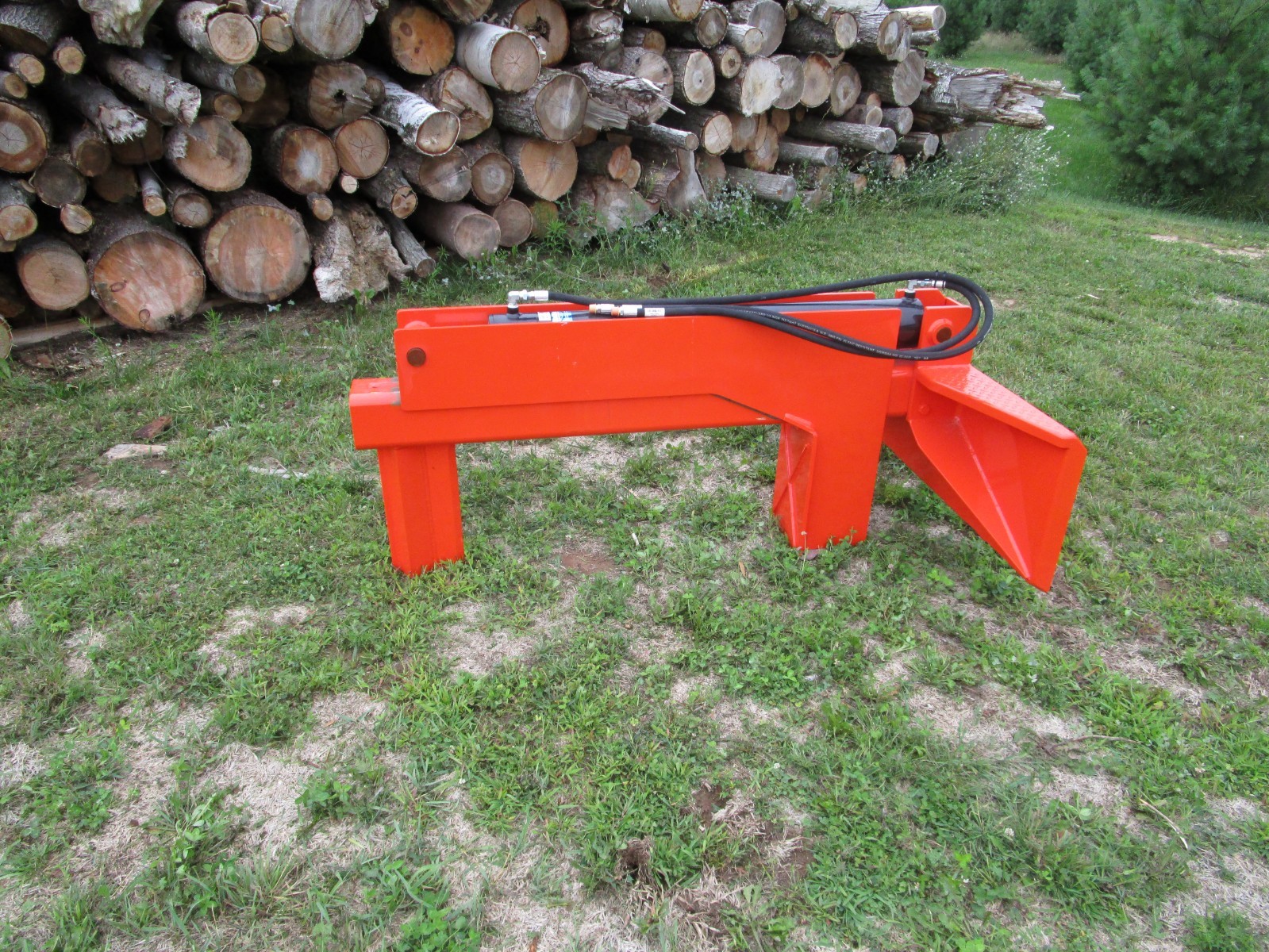 Skid Steer Mount Log Splitter Custom Built