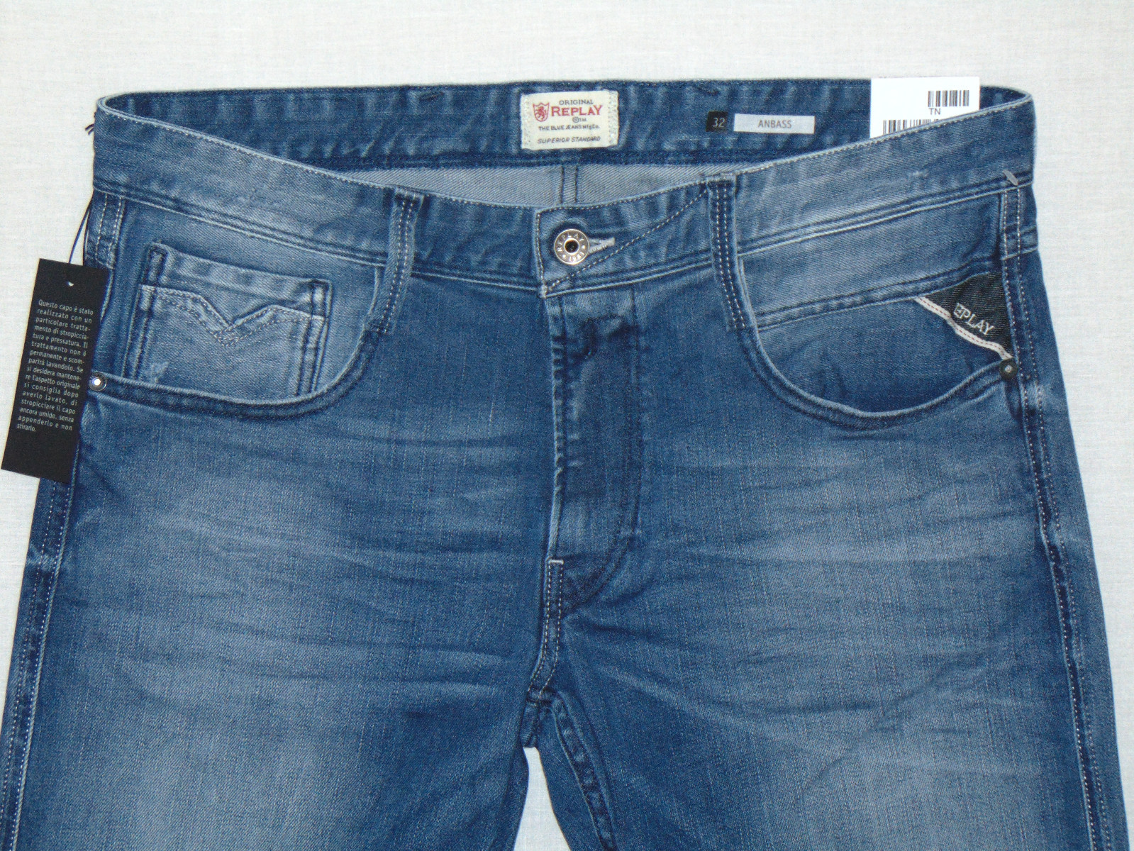 Джинсы Replay ANBASS Stretch Slim Fit 