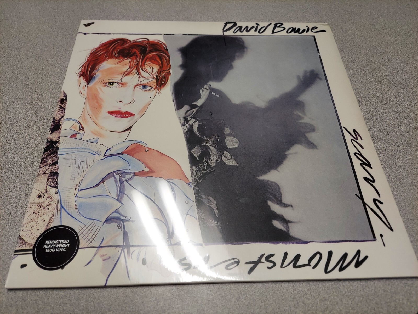 DAVID BOWIE - SCARY MONSTERS - SEALED, REMASTERED, DB 77828