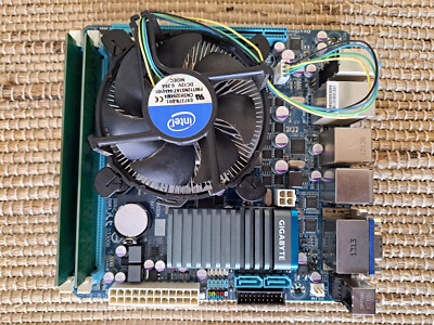 Gigabyte GA-H61N-USB3 + i3-3240 + 4GB DDR3 Mini-ITX Intel Socket LGA 1155