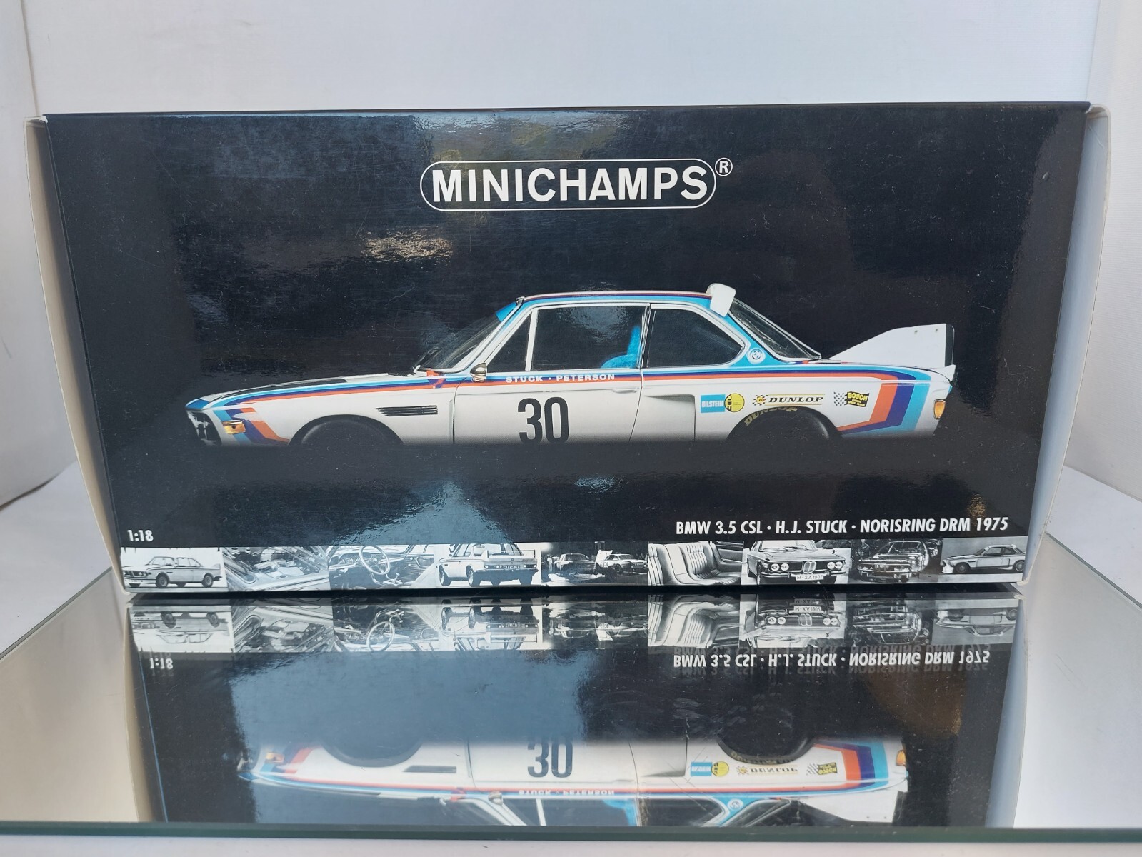 Minichamps 1/18 BMW CSL 3.5 IMSA Winner Daytona 24h 1976 #59
