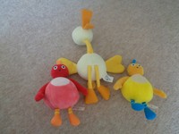 twirlywoos quacky bird soft toy