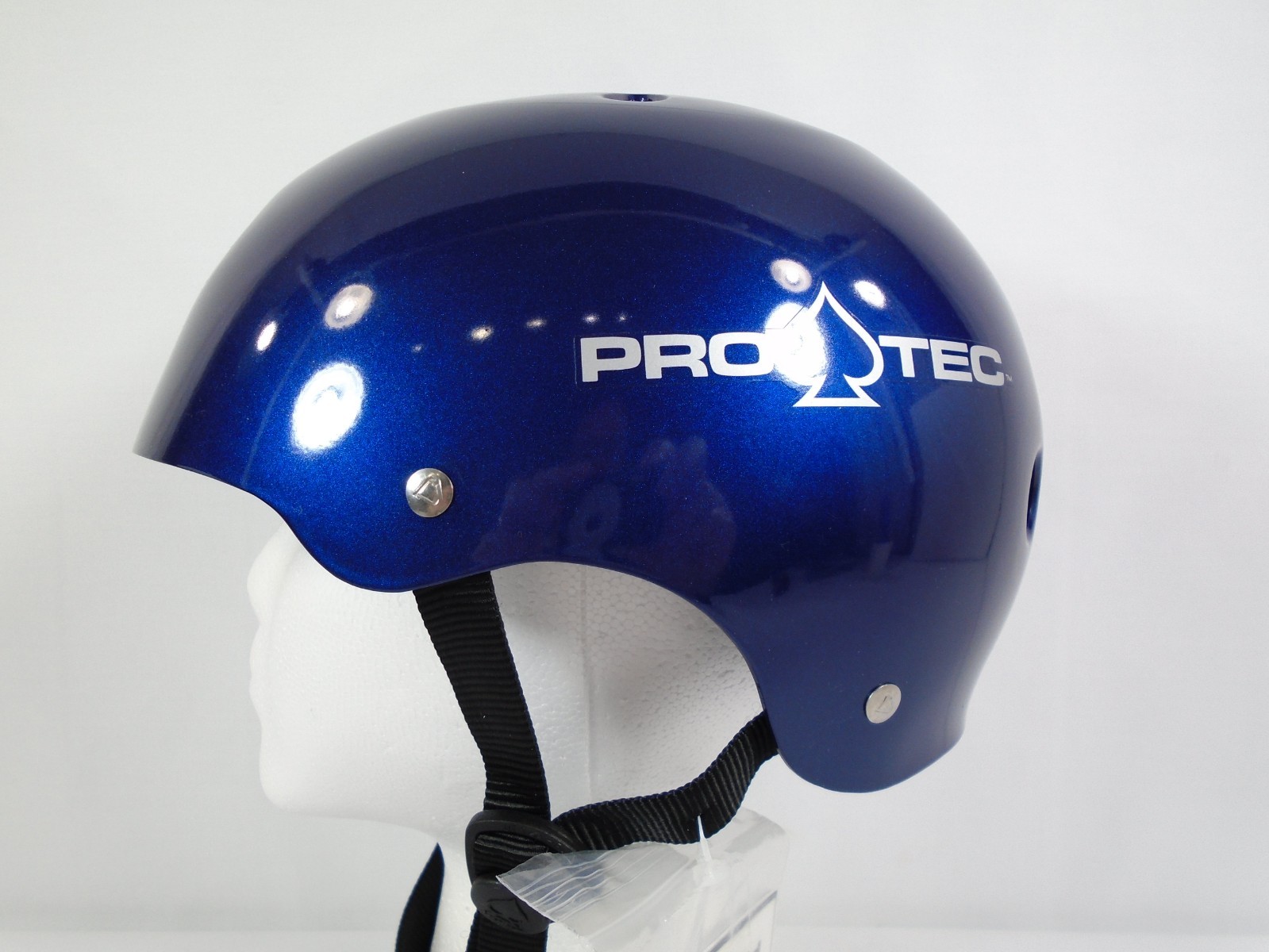 Glass Blue Pro-Tec Classic Skate Helmet Small Skateboard Roller Derby Bike