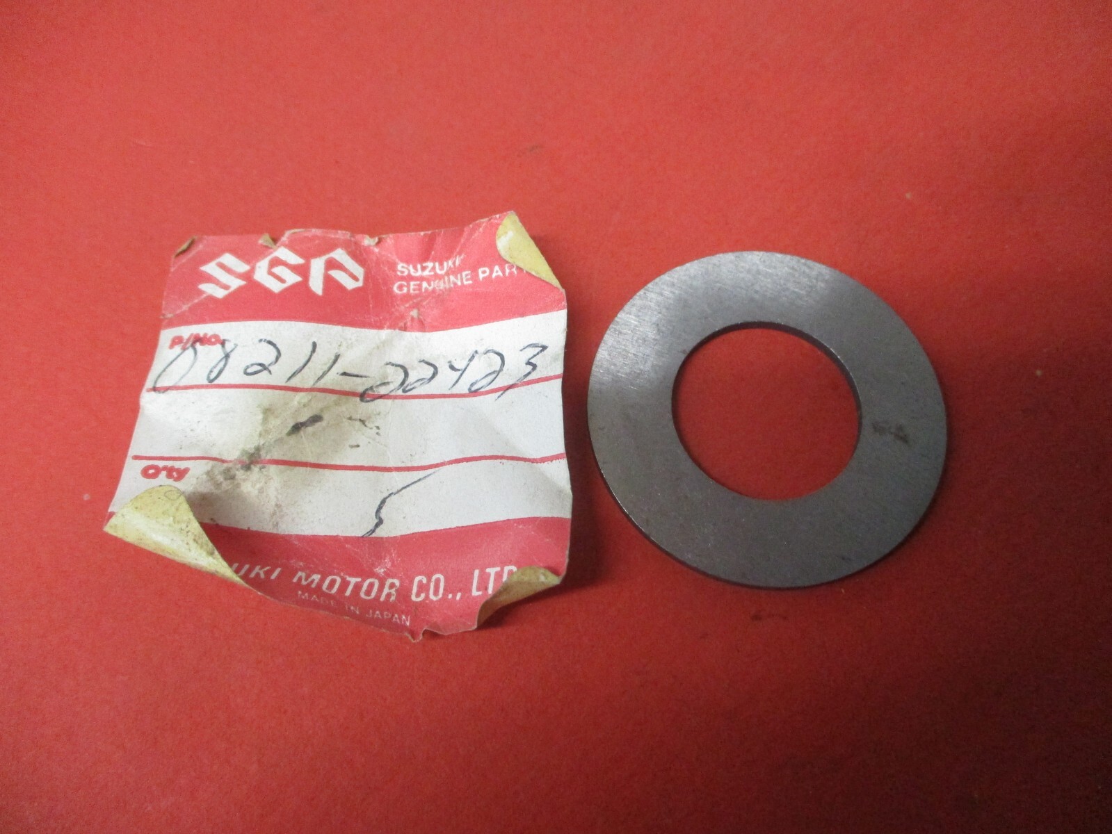 『ユウ』 NOS NEW OEM ORIGINAL SUZUKI LT-F400 T500 WASHER 08211-22423