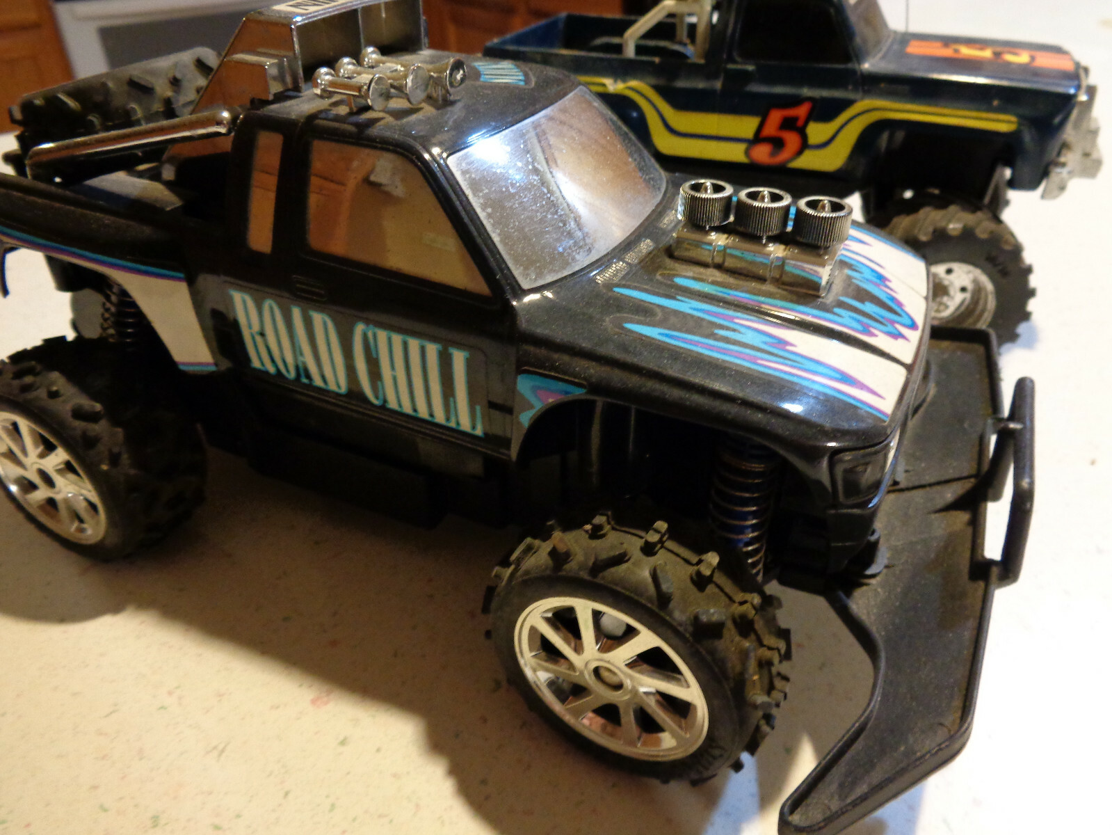 Vtg Nikko Road Chill RC Radio Remote Control Car + Radio Shack Truck # 5