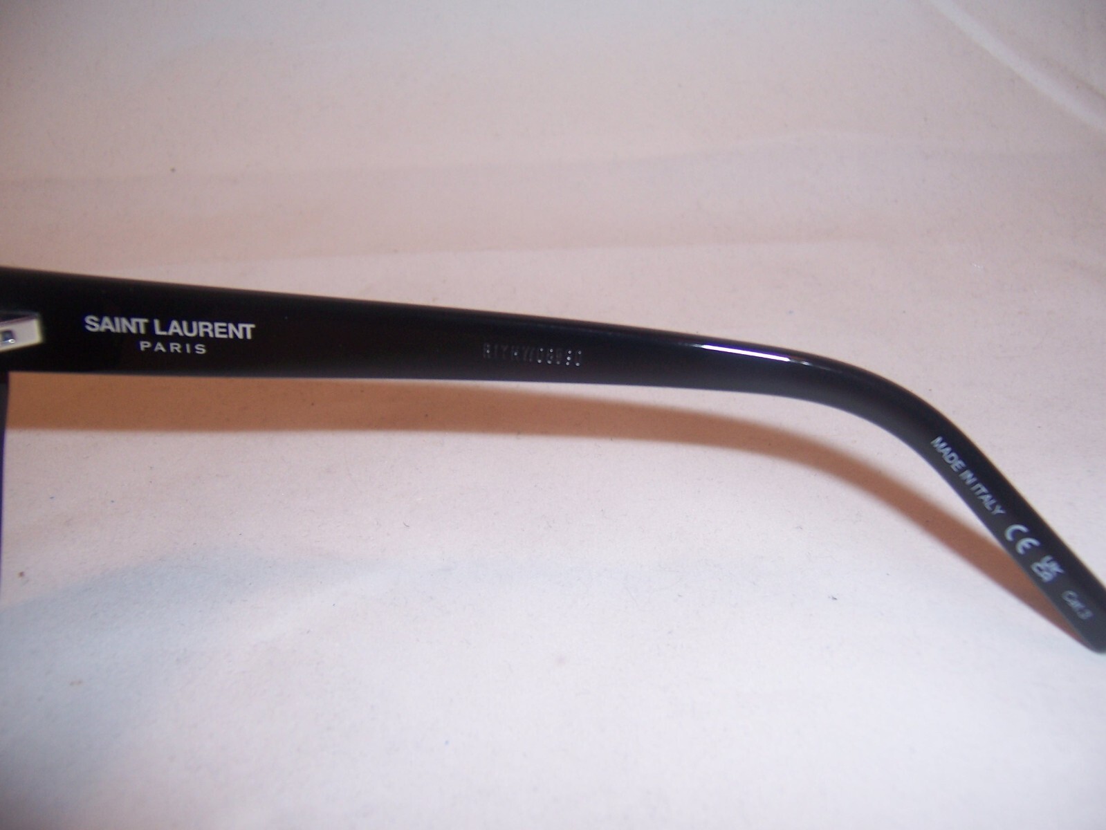 Pre-owned Saint Laurent Sunglasses Sl Sl 276 Mica 001 Black/gray 53mm Authentic