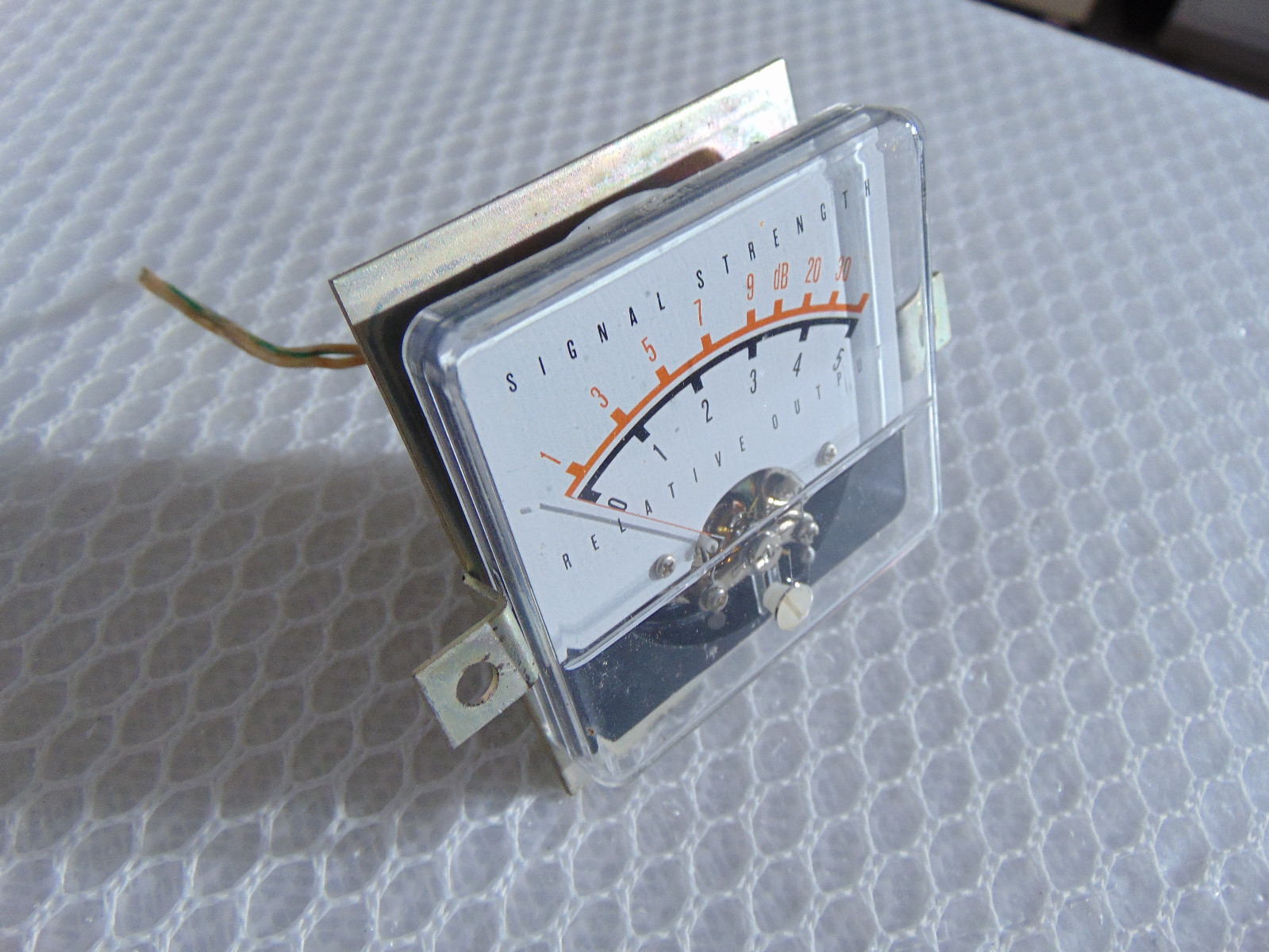 OEM Signal Strength Meter *PART ONLY* From/For a Johnson Messenger 250 CB BASE