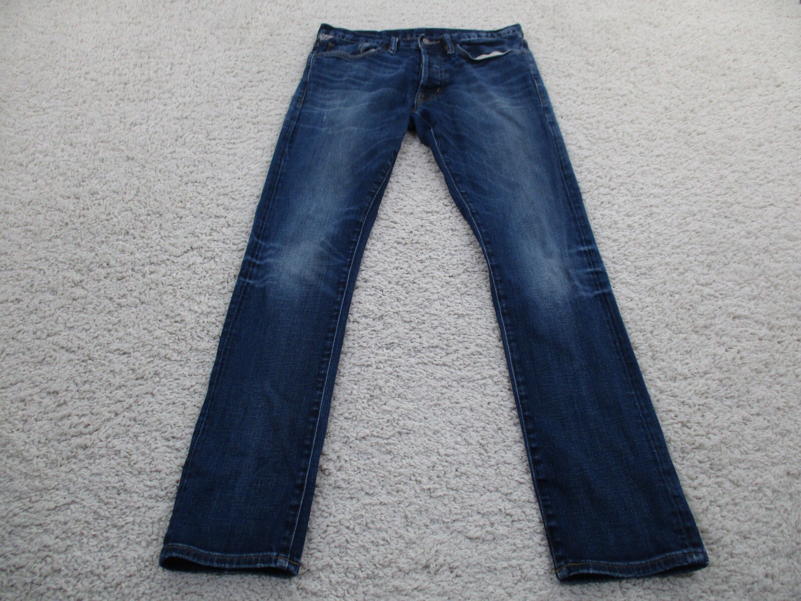 【M】DENIM & SUPPLY RALPH LAUREN ジレ Denim & Supply Ralph Lauren Jeans Mens 32x32 Blue Button Fly