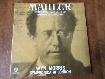 Mahler - Symphony 8 / Barker etc / Wyn Morris / Symphonica SYMR 1/2 Ed1 2LP NM-