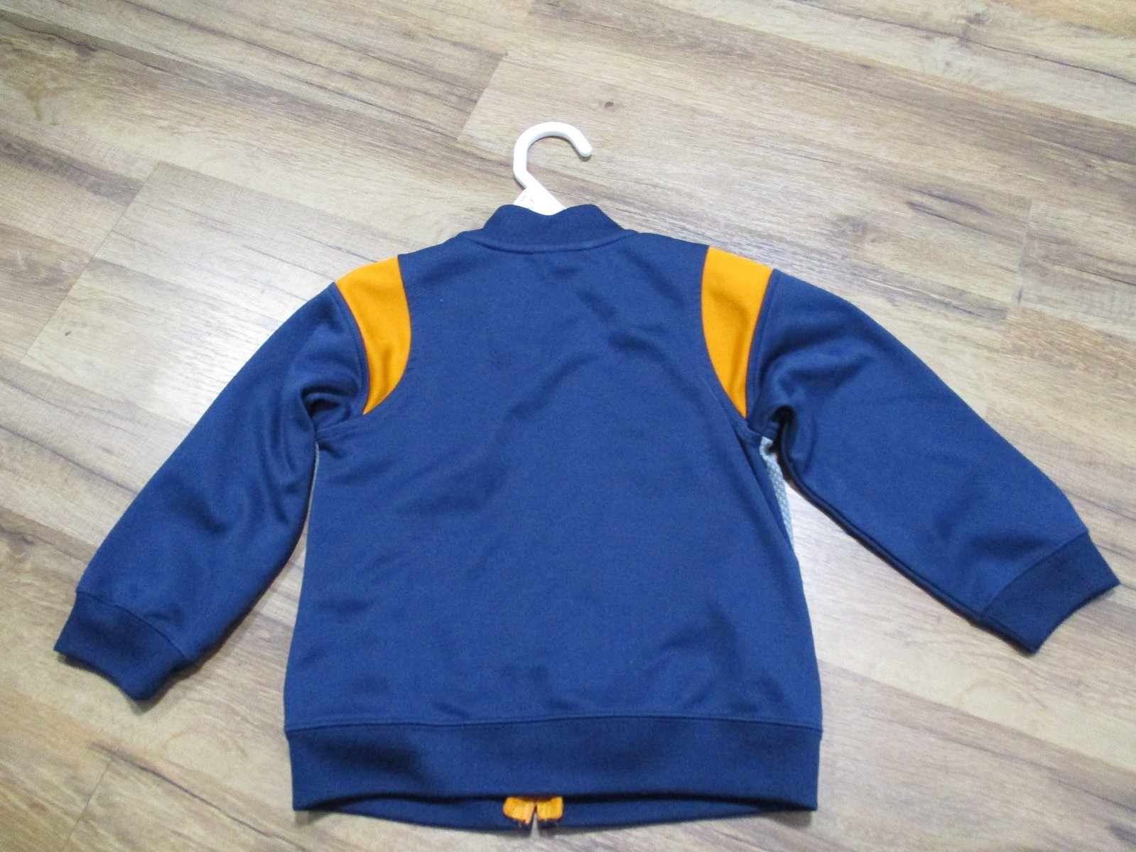 24 Months Boys, Circo  Zip Front Track Jacket Navy Gray orange 24 M