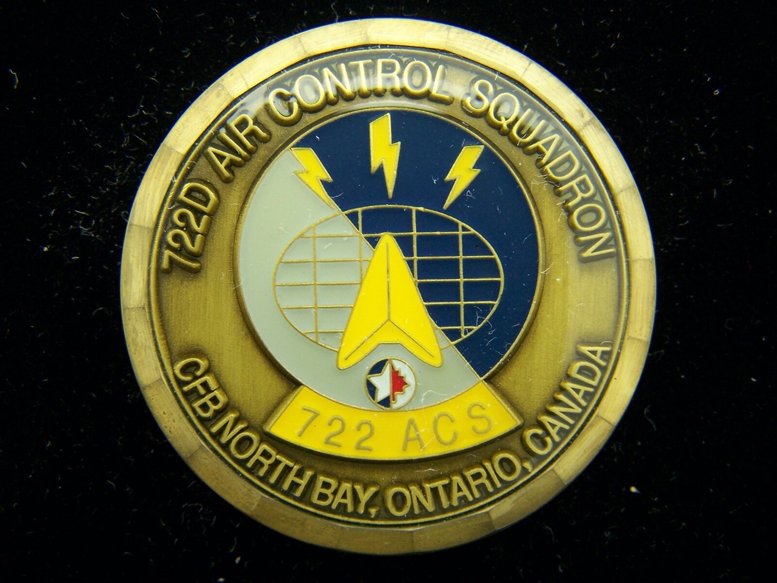 Commander USAF 722nd Air Control Squadron Canada Serial # 2 Commander USAF 722nd Air Control Squadron Canada Serial # 2