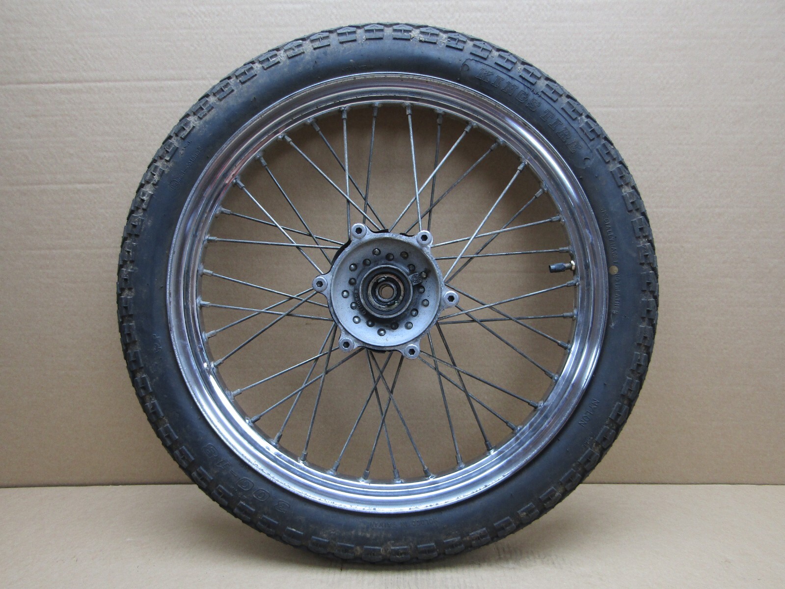 d  Honda CA Rebel 125 1997 12,234 miles front wheel spoked with