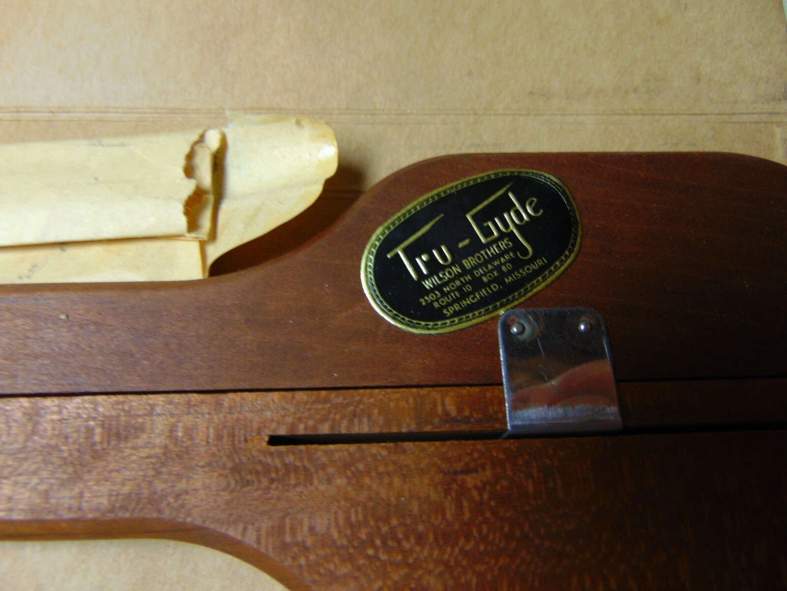 Vintage WILSON BROTHERS - TRU GYDE NEEDLE Original Box, Never Used