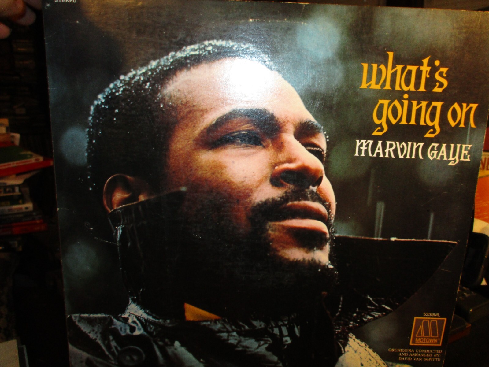 Marvin Gaye 『What's Going On』 US初期盤LP 1984 Reissue MARVIN GAYE What's Going On US LP Motown 5339