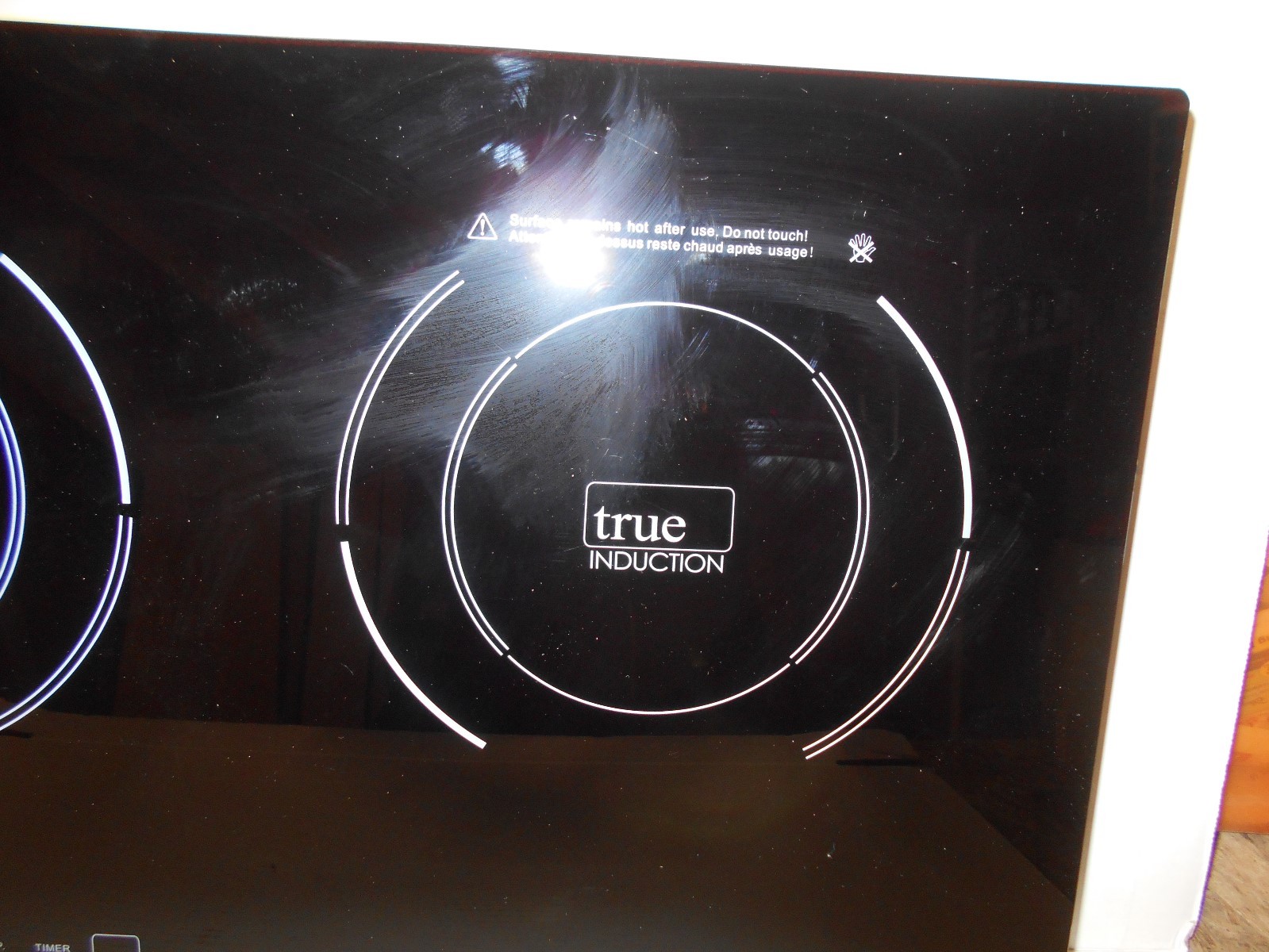 *COOKTOP TRUE INDUCTION DOUBLE BURNER COOKTOP COUNTER INSET MODEL S2F3 /T1-2B *2