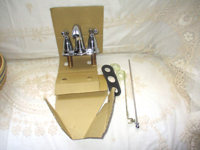 Moen 6610 Brantford 2-Lever Centerset Bathroom Faucet Chrome