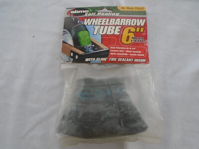 Slime Self Healing 6'' Wheelbarrow Tube New In Package