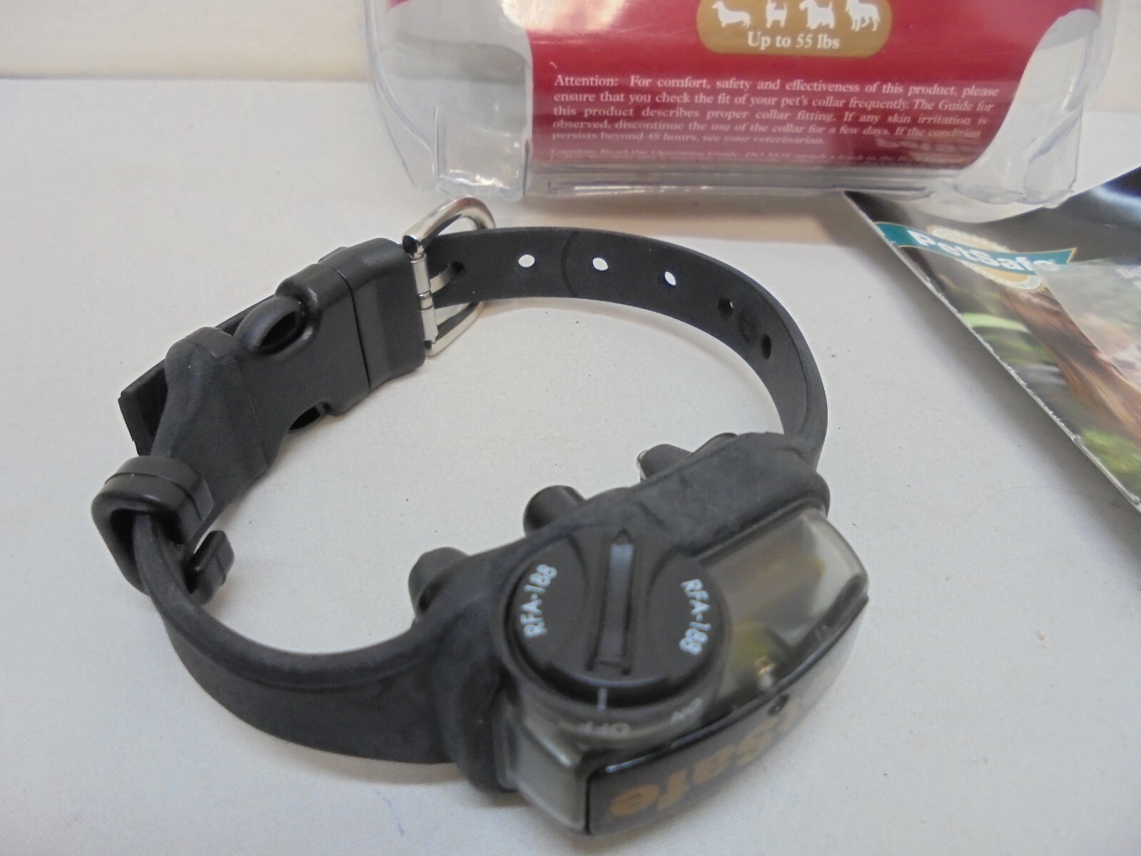 PetSafe Deluxe Small PBC00-10782 Static Bark Control Collar USED in orig package