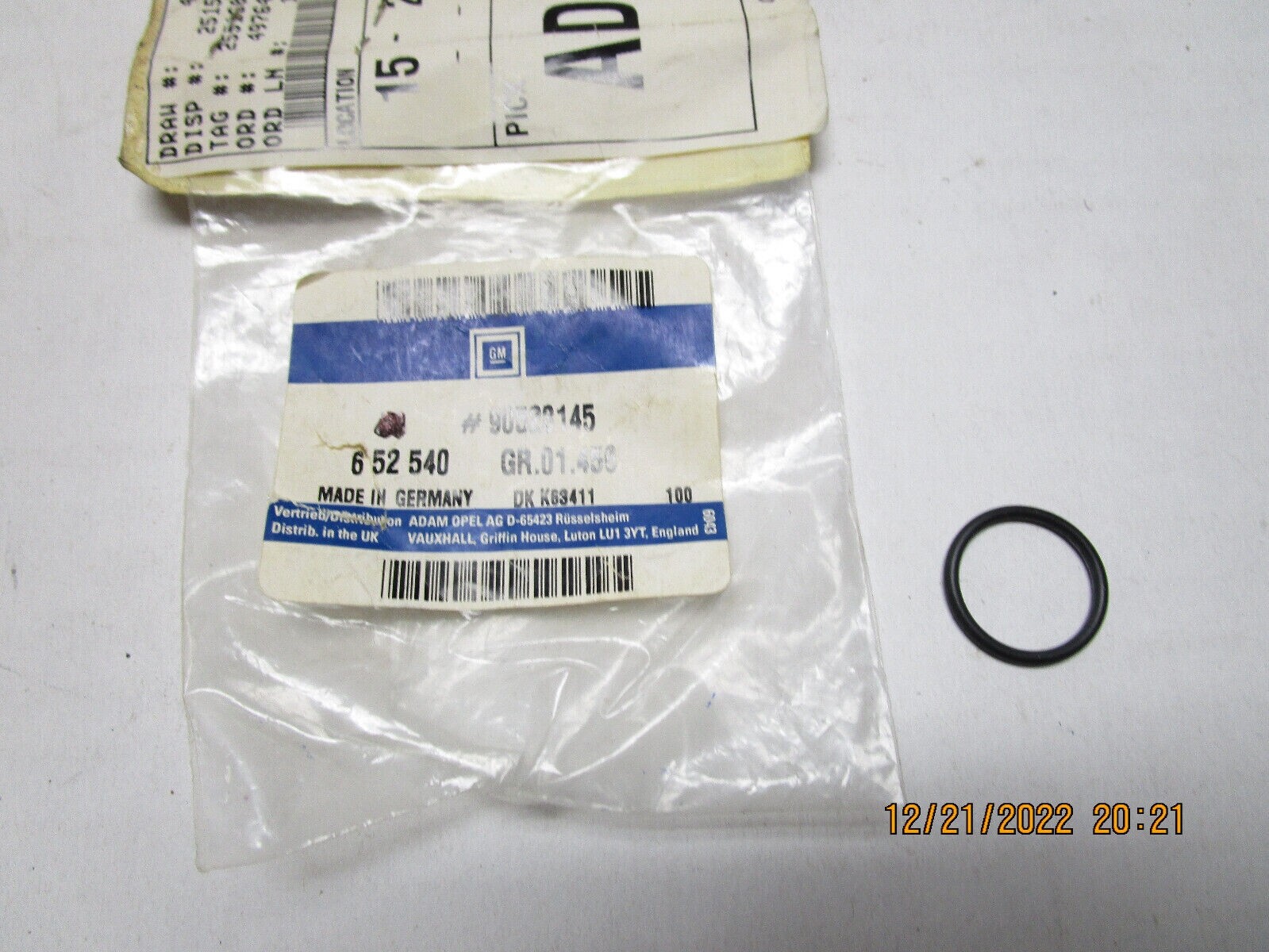 Genuine GM OEM 90528145 Oil Pan Drain Plug Seal (O Ring) | eBay