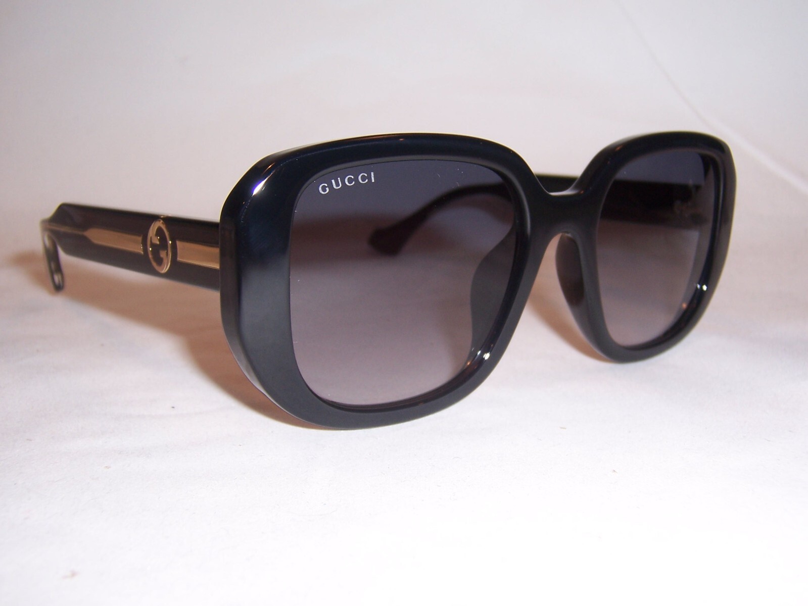GUCCI ブラック サングラス GG 2957/S グッチ GUCCI GUCCI サングラス 0765SA スクエア型 メタルGGロゴ