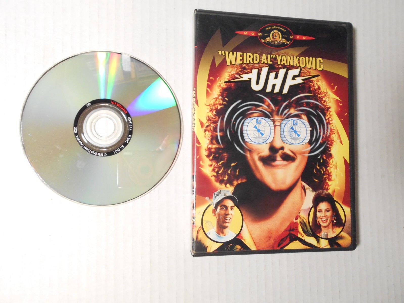 UHF (DVD) Widescreen Full Screen Weird Al Yankovic OOP