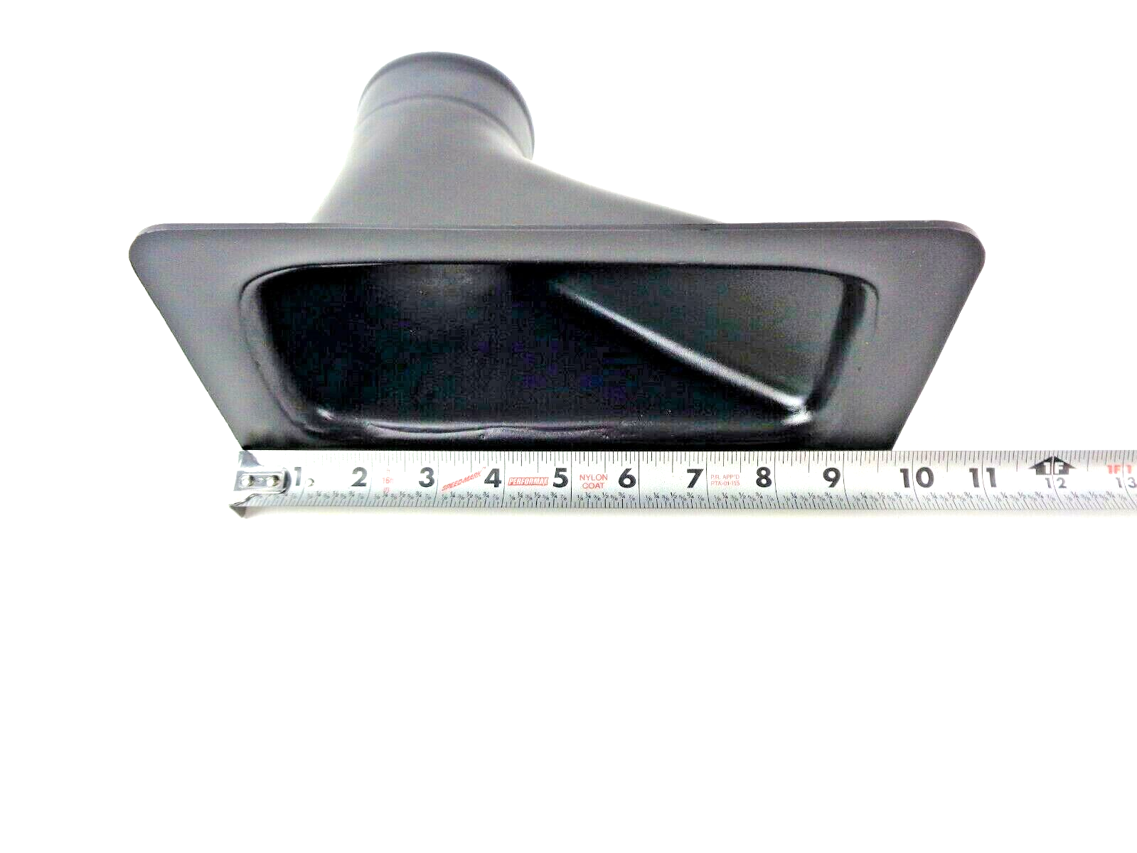 Universal Offset single hole Brake Duct Mount Air inlet mount Black 3" Air Duct