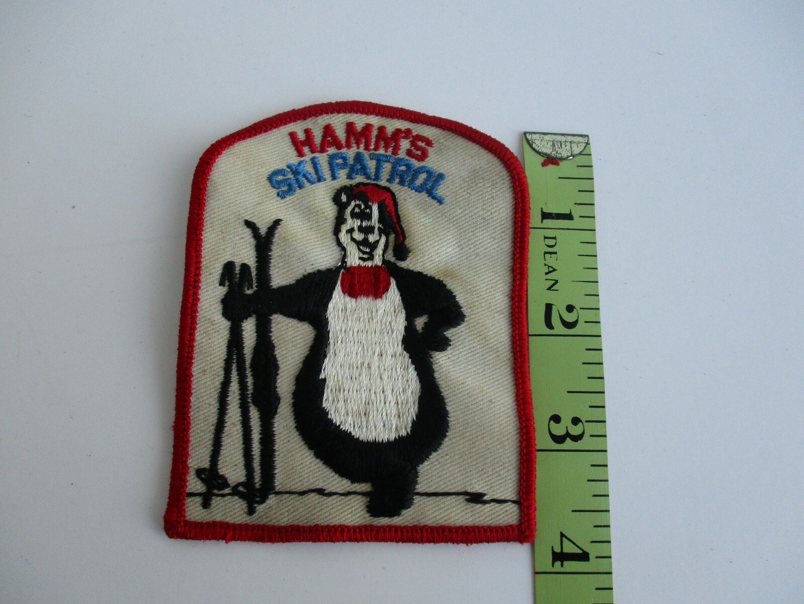 Vintage Hamm's Bear Ski Patrol Patch