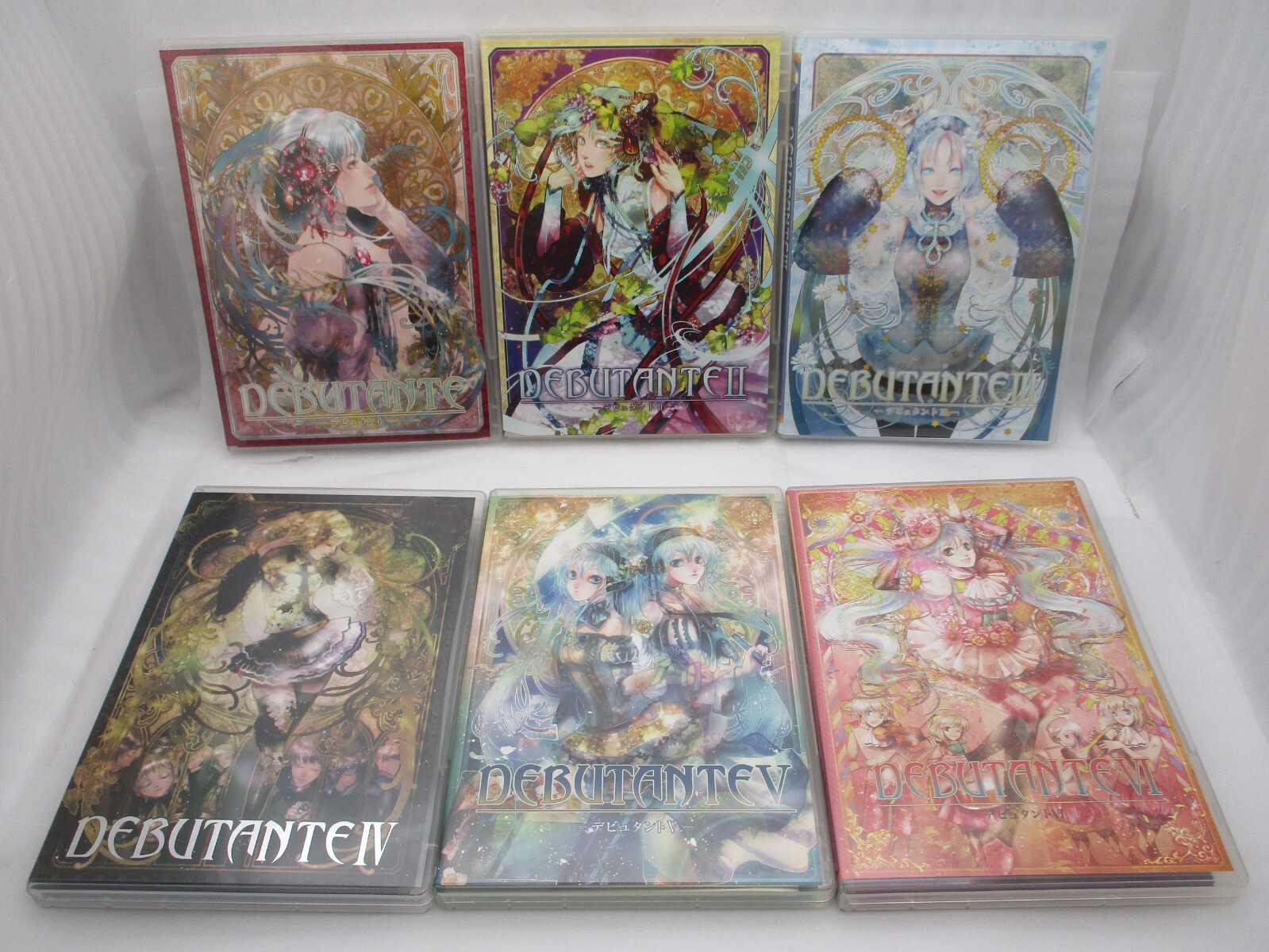 DEBUTANTE 全6巻セット　ボーカロイド CD DEBUTANTE 全6巻セット ボーカロイド CD DEBUTANTE 全6巻セット