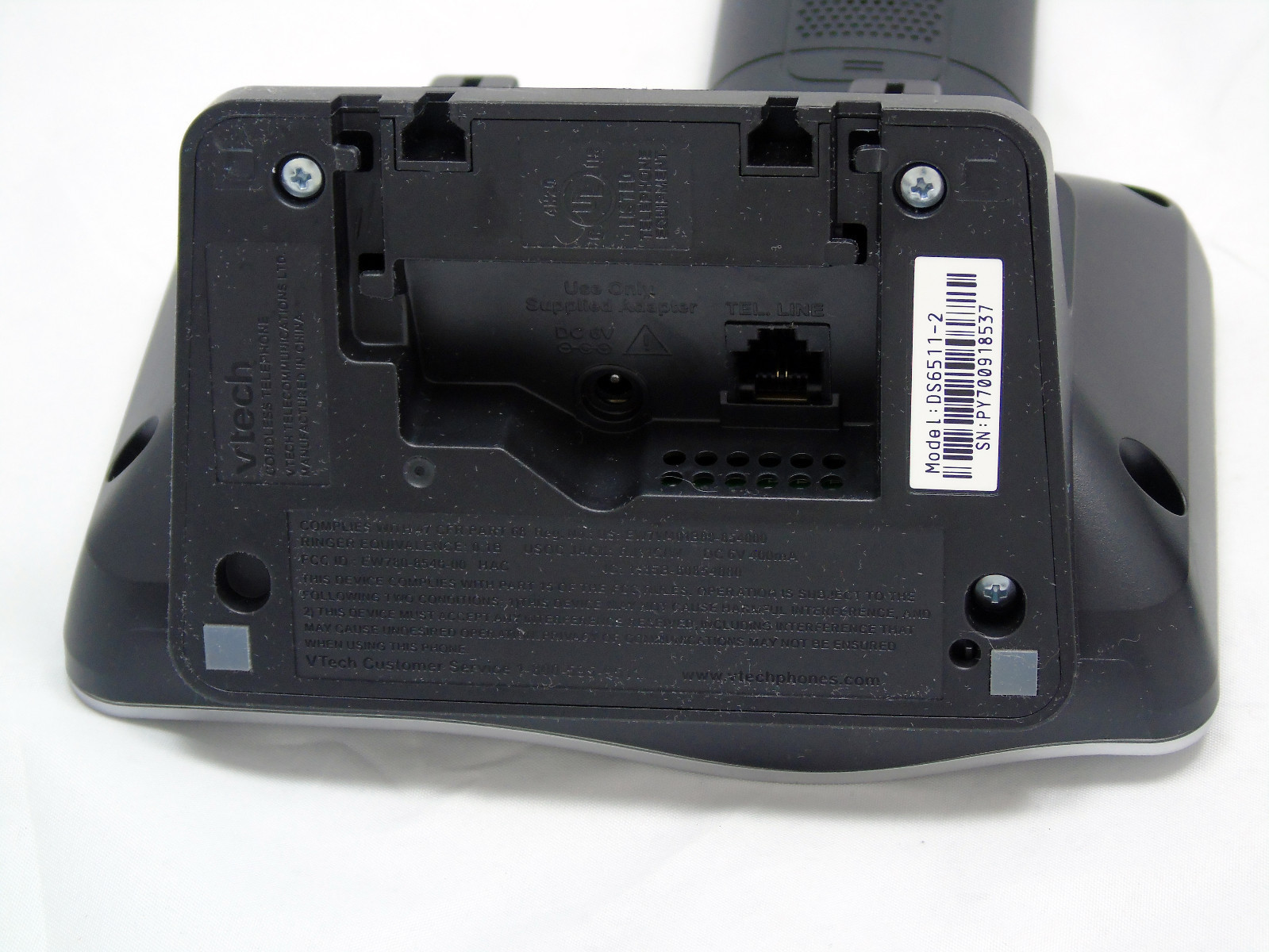 Vtech DS6511-2 2 Handset Connect To Cell Cordless Phone DECT 6.0 Digital Tech