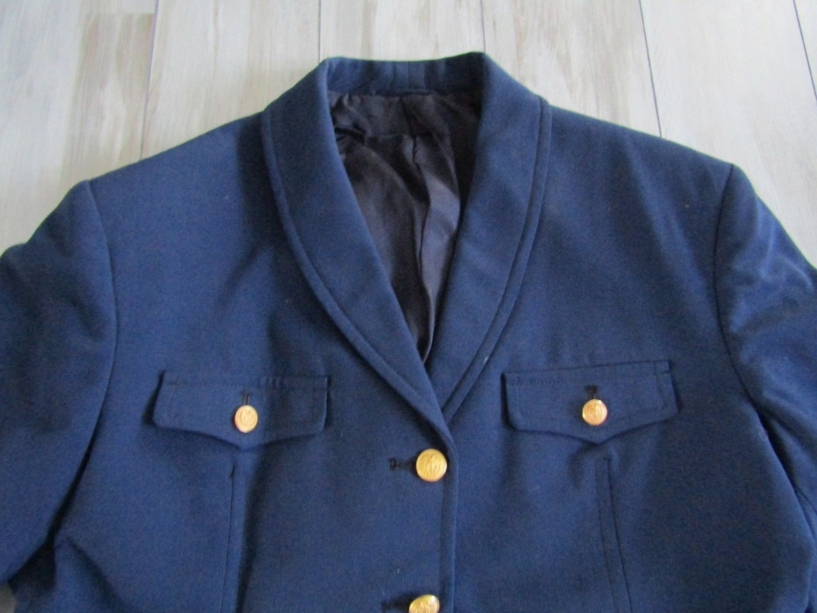 Women's US Coast Guard USCG Officers Thorngate Uniform Jacket Named
