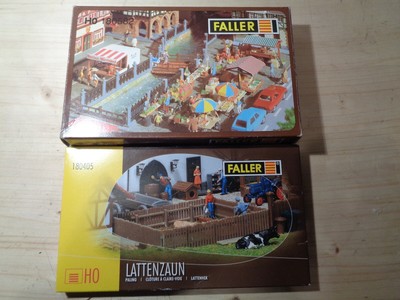 2 FALLER Maquettes n°180582 et n°180405 A MONTER NEUF EN BOITE HO