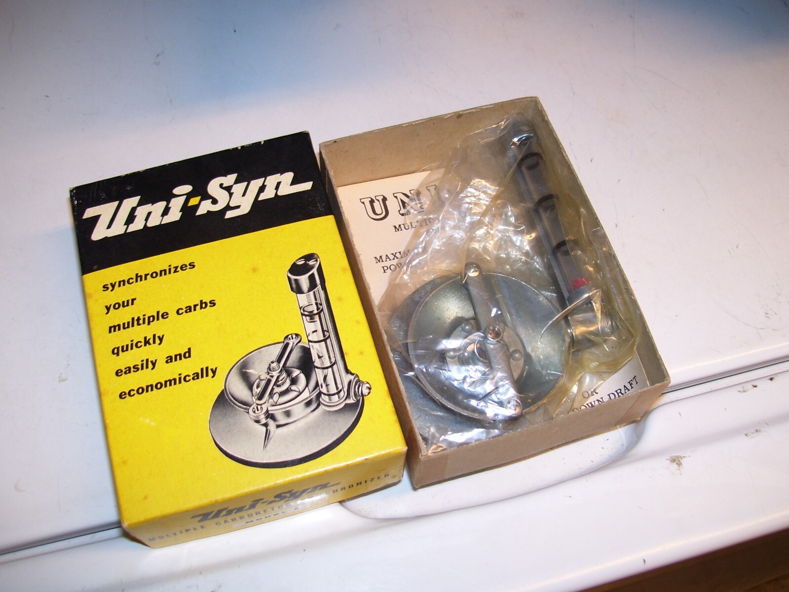 1960s Antique Carburetor Sync tool Balancer Vintage Chevy Ford Hot rat