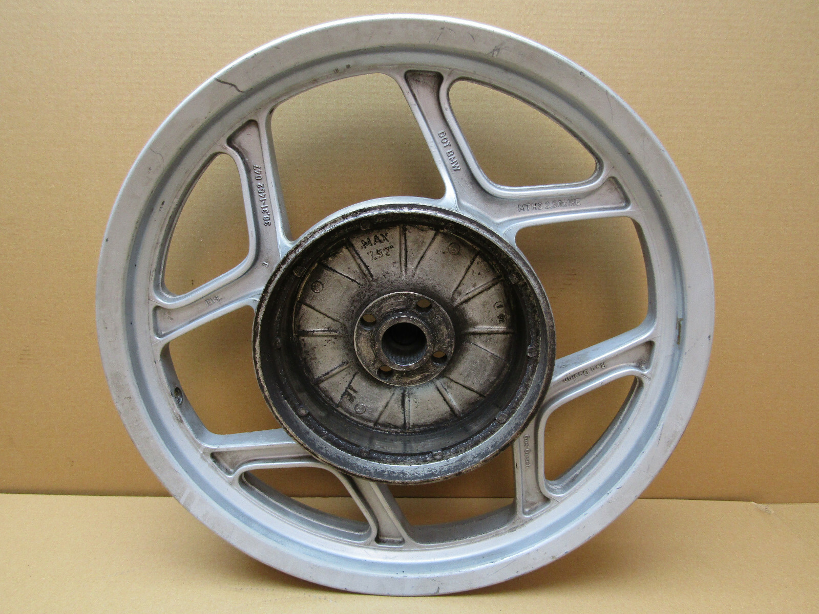 BMW R80RT 1992 58,462 miles rear wheel 18