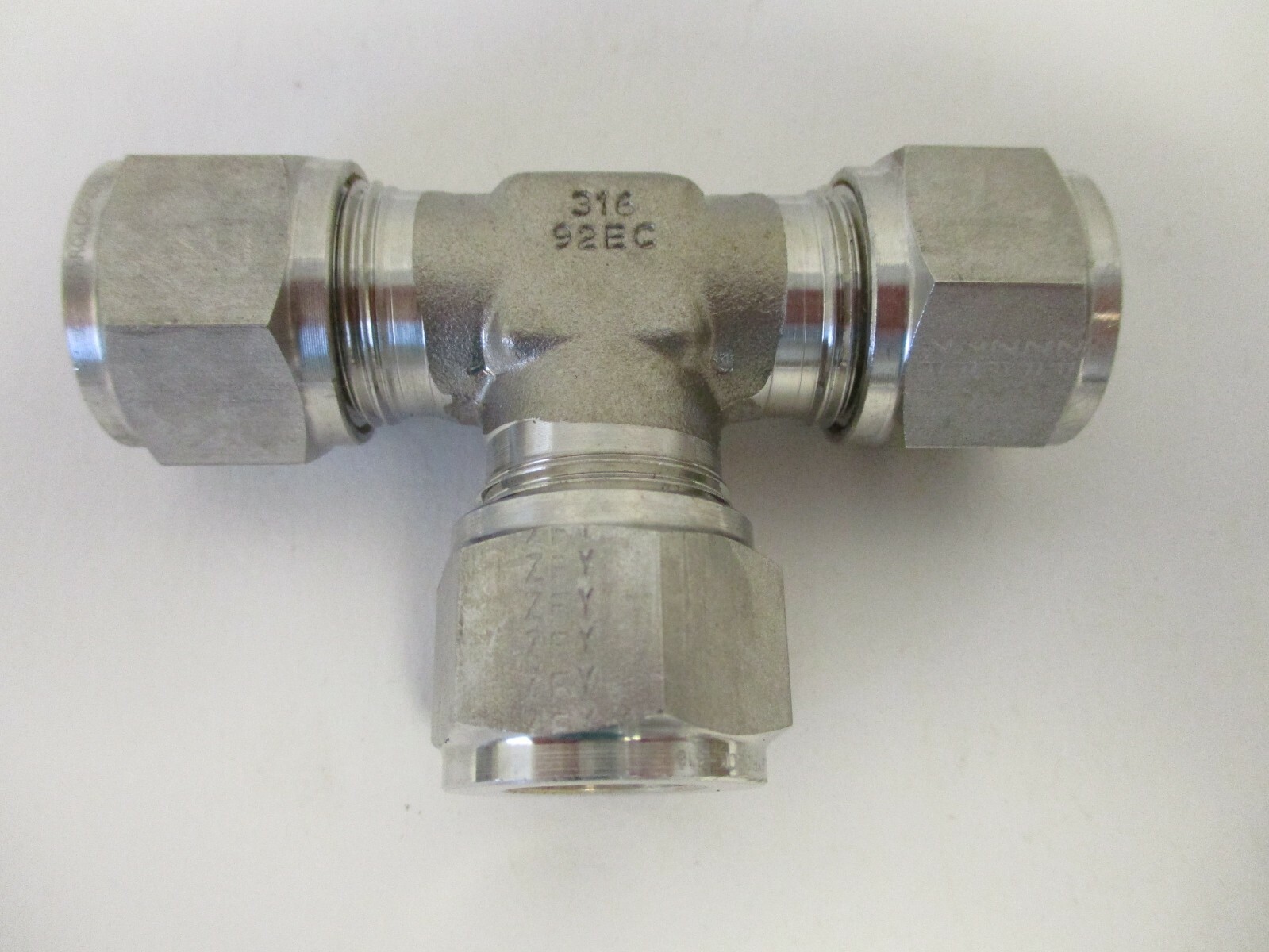 HOKE GYROLOK 316SS UNION TEE, 1/2