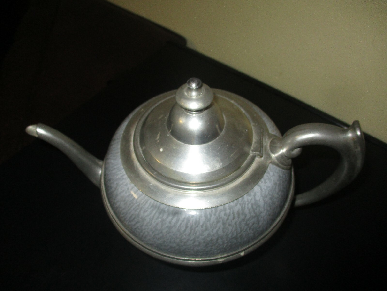Circa 1900 Graniteware Coffee Pot