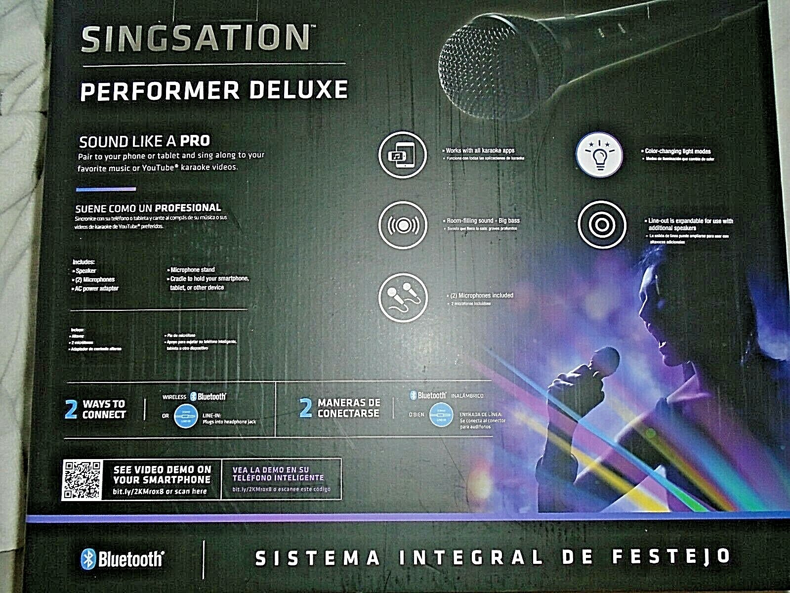 Singsation All-In-One Karaoke System & Party Machine 