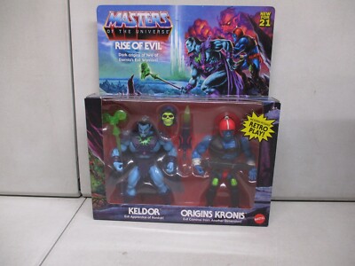 2020 Masters of the Universe Rise of Evil Keldor and Origins Kronis AA