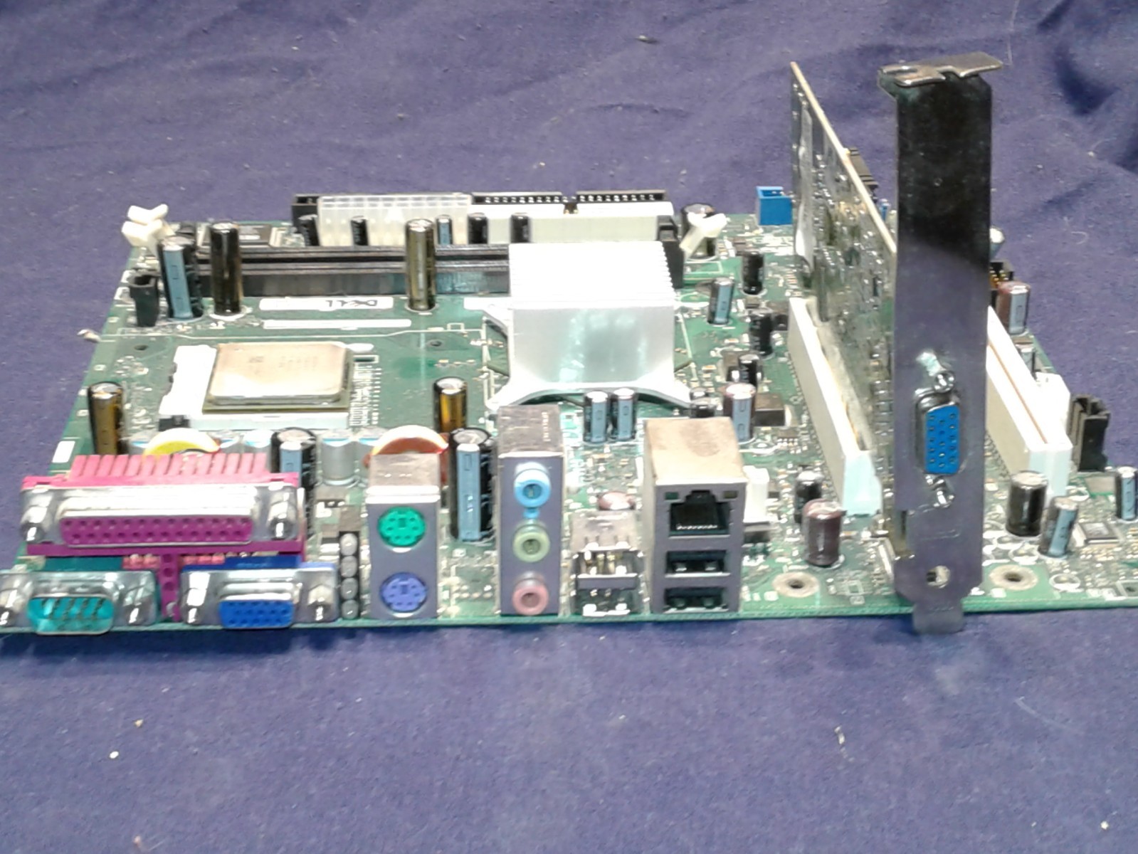 [Dual Display]  MOTHERBOARD + RAM + VIDEO CARD  [USED]