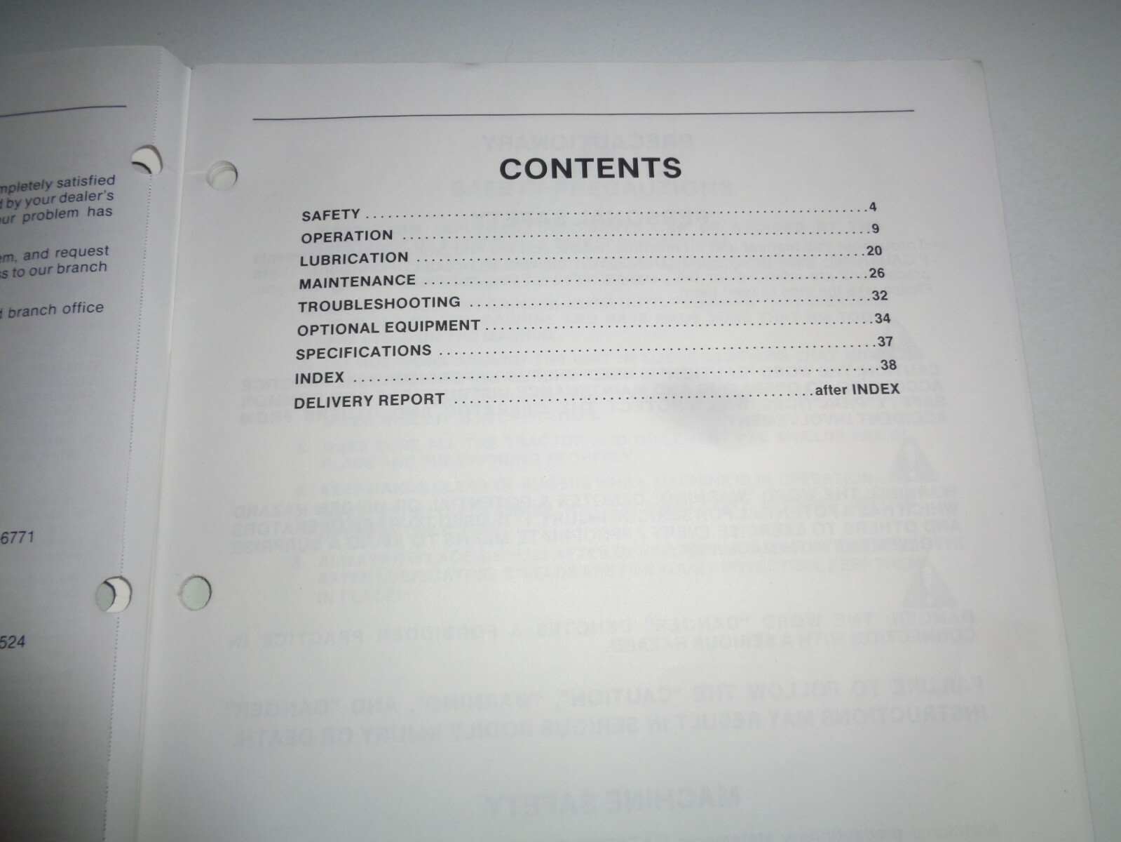 New Holland 353 Grinder Mixer Operators Owners Manual 7/88 NH Original!