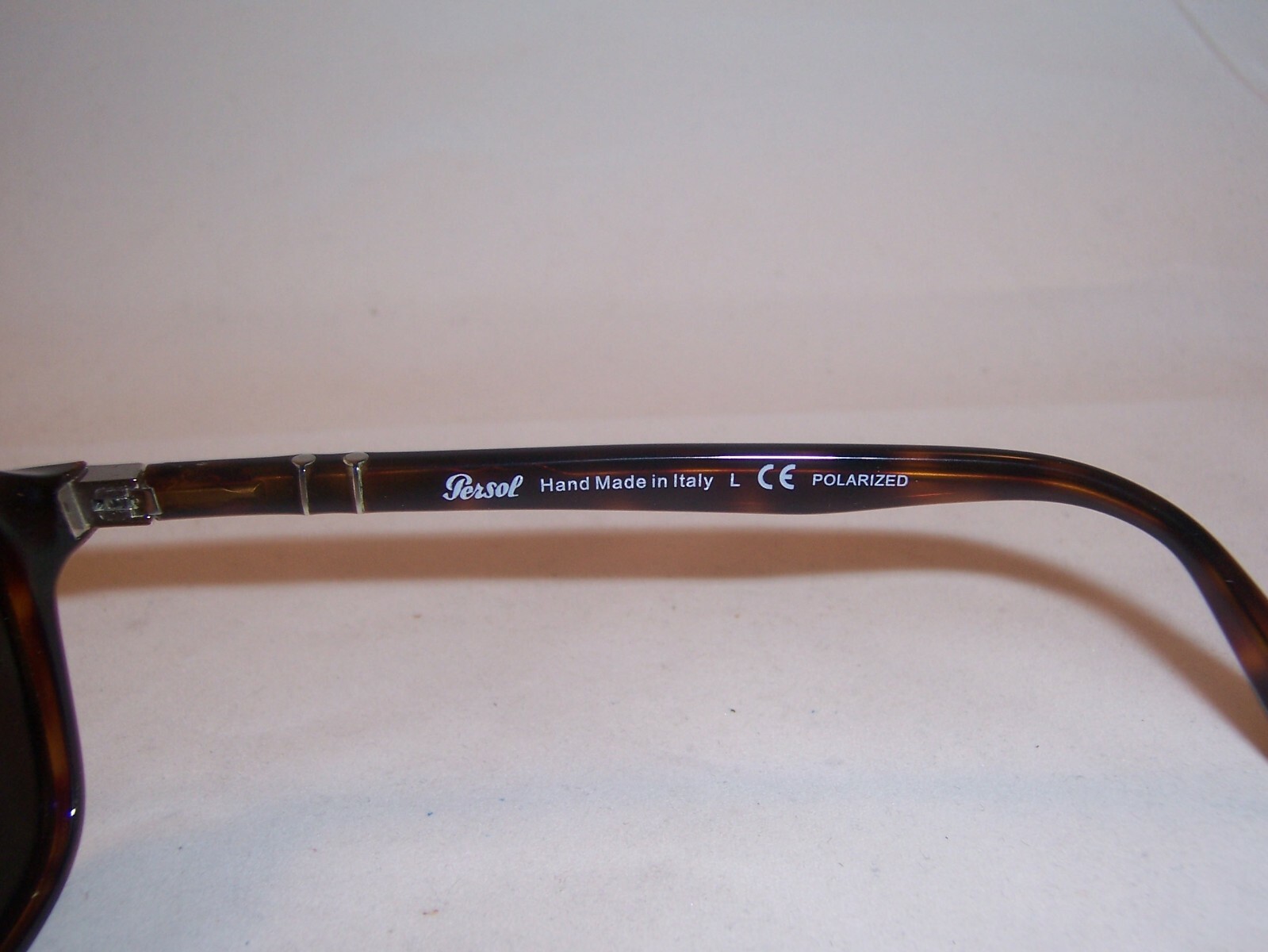 Pre-owned Persol Sunglasses Po 3244/s 24/58 Havana/green Polarized 53mm Authentic
