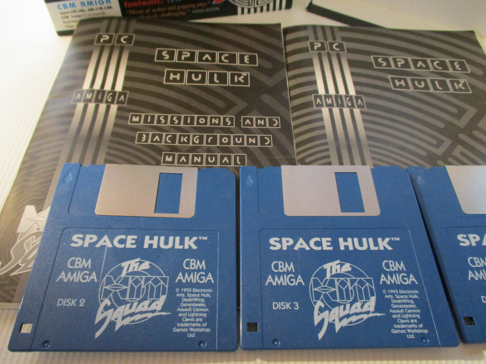 SPACE HULK Commodore Amiga Game by Electronic Arts!!