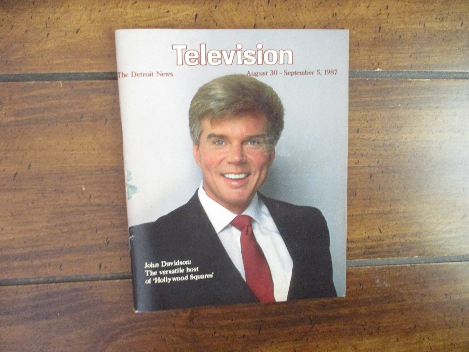 Nov 8-1987 Detroit Free Press TV Book TV Magazi(JACQUELINE