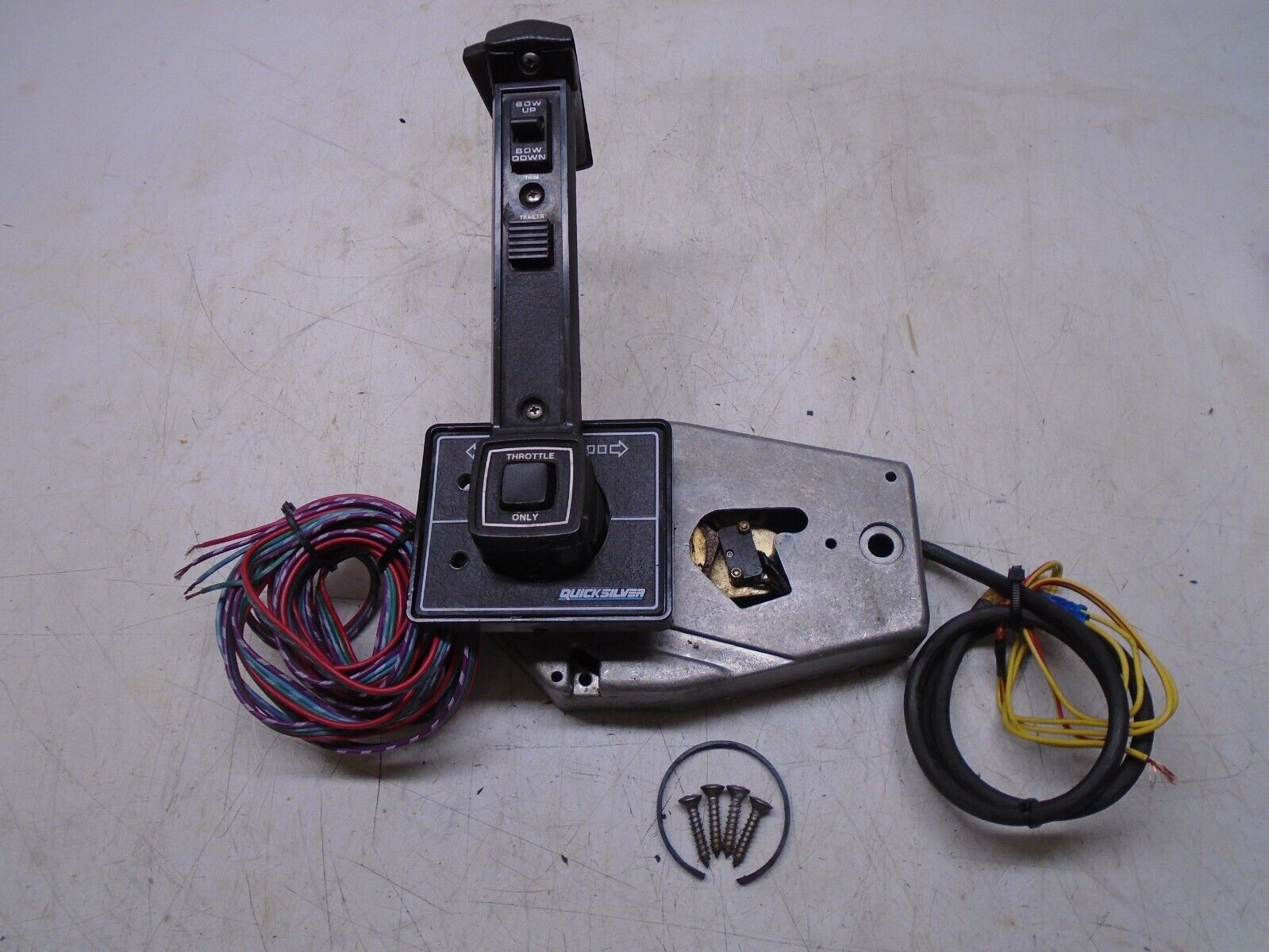 ZZ2 MERCRUISER QUICKSILVER THROTTLE SHIFT CONTROL ASSY ZZ2 MERCRUISER QUICKSILVER THROTTLE SHIFT CONTROL ASSY