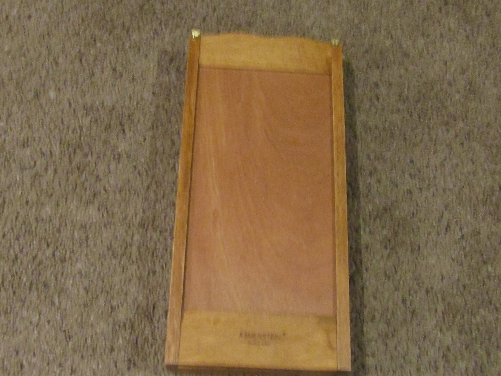 Kamenstein 3-tier mail caddy honey pine